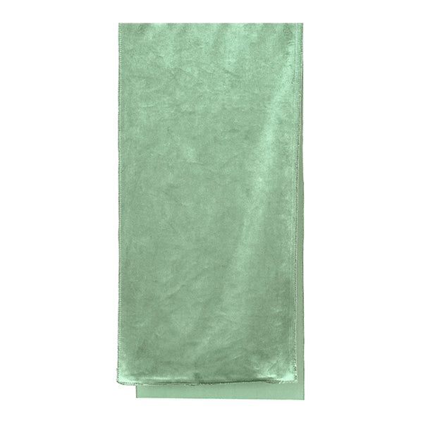 Pure Christmas Luxe Velvet Table Runner Mint 200cm | Minimax