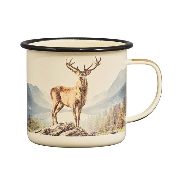 Gentlemen's Hardware Deer Enamel Mug 500ml | Minimax