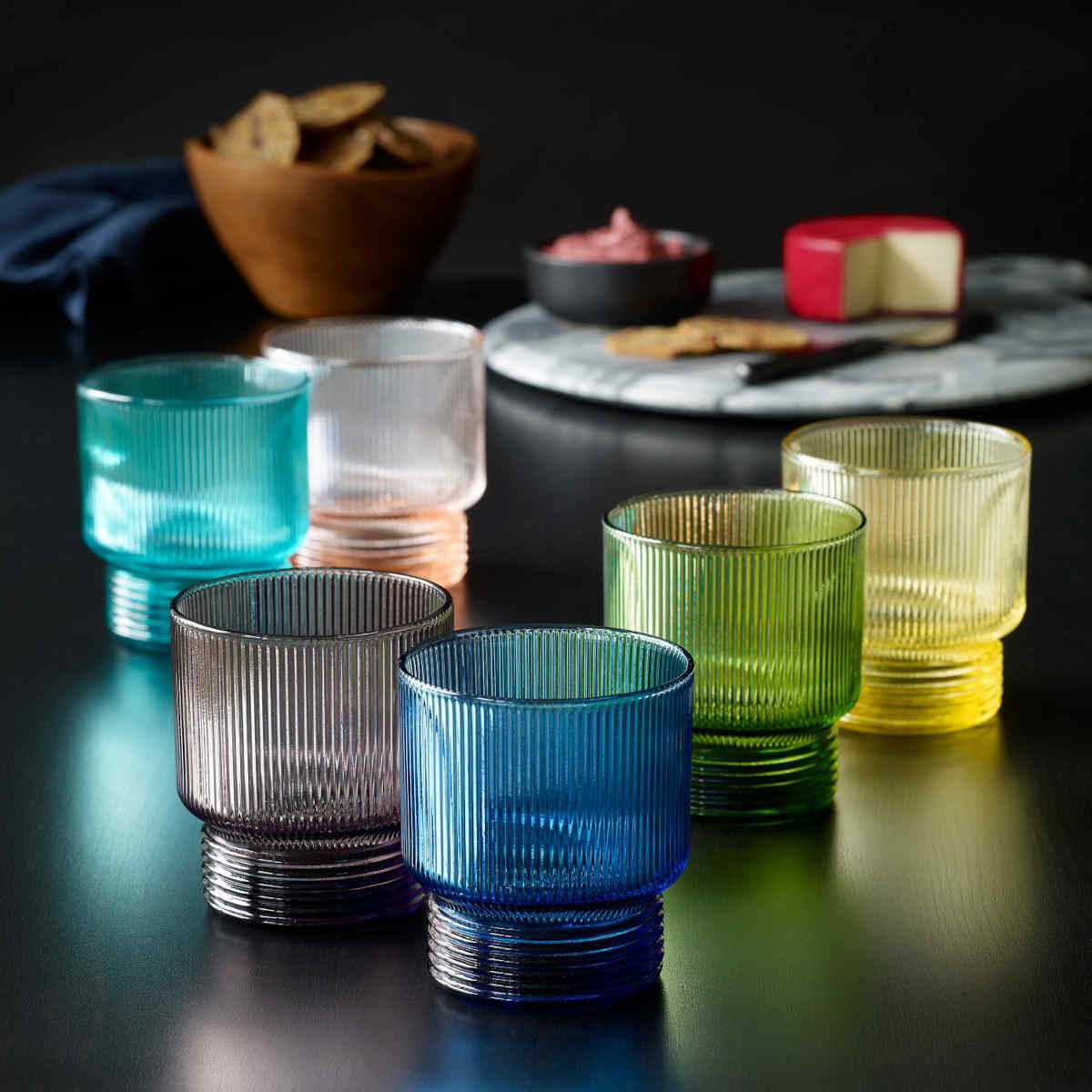 Todo Modo Stacking Glass Tumblers - Set of 6 – MoMA Design Store