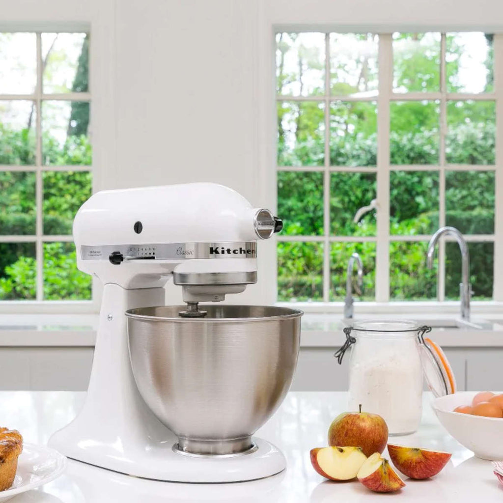 KitchenAid KSM45 Classic Mixer White 35x35cm | Minimax