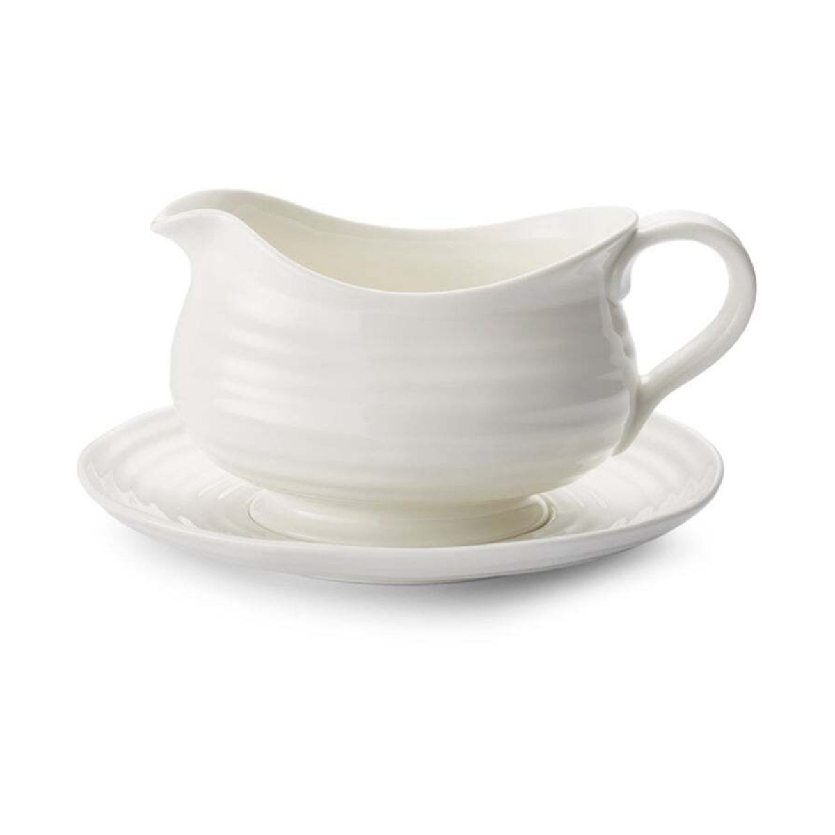 Portmeirion Sophie Conran Gravy Boat with Stand 550ml Minimax