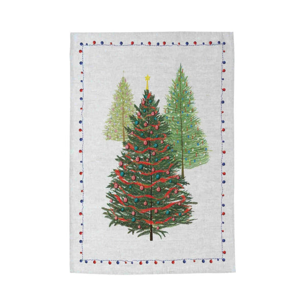 Tessitura Toscana Telerie Fairy Trees Three Tea Towel 50cm x 70cm | Minimax