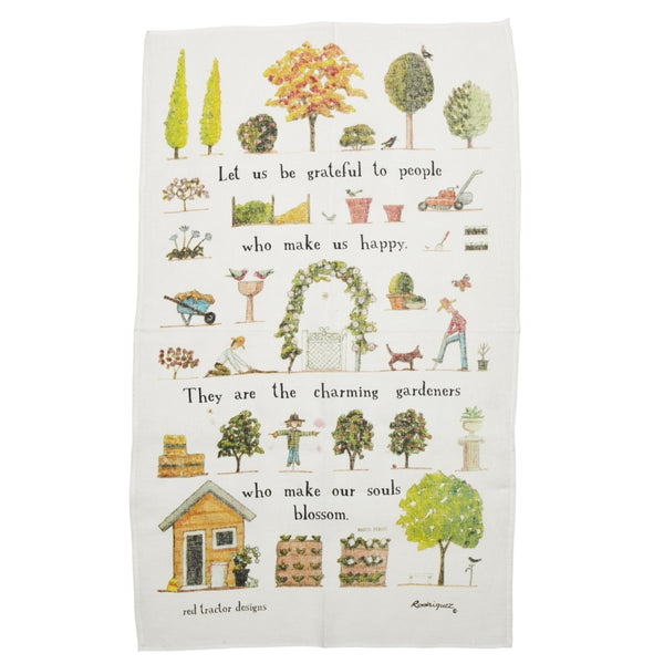 Day in the Garden Tea Towel - Minimax