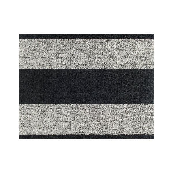 Utility Mat Bold Stripe Black and White 61x91cm - Minimax